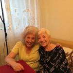 Ms. Kaplan (right) and her sister, Juliet, celebrated Yvette?s 78th birthday during a trip to their native Budapest in 2016. The women survived the Holocaust and then fled Hungary.